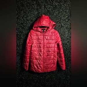 Forever 21 Vibrant Red Puffer Jacket